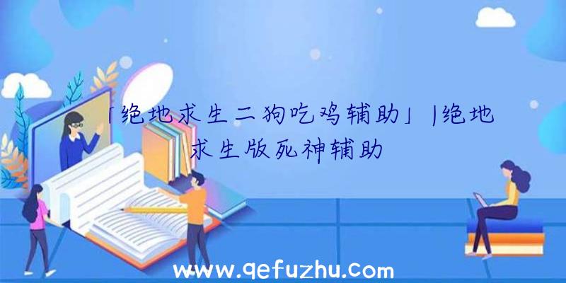 「绝地求生二狗吃鸡辅助」|绝地求生版死神辅助